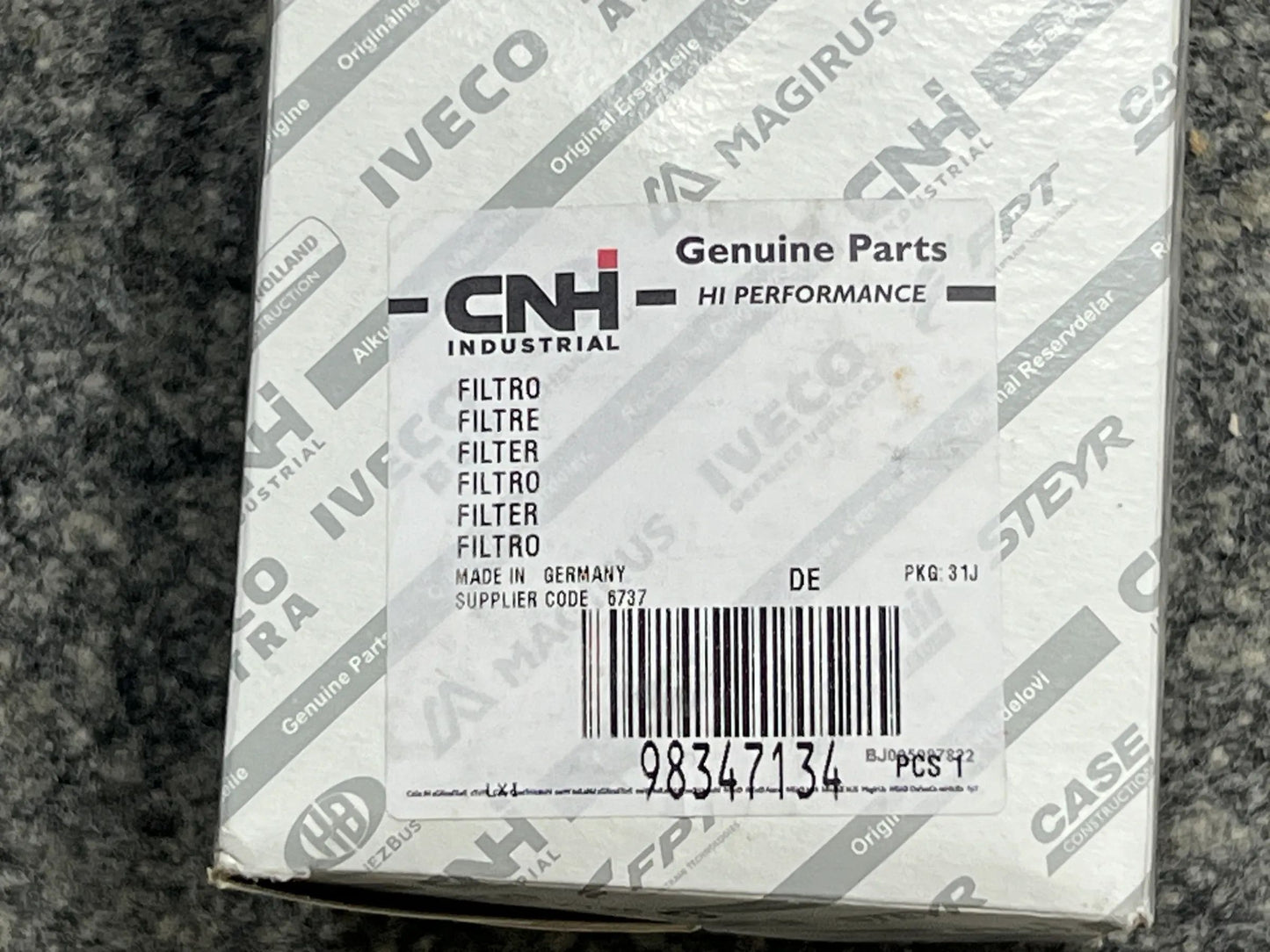 Original Iveco Filter 98347134 NEU