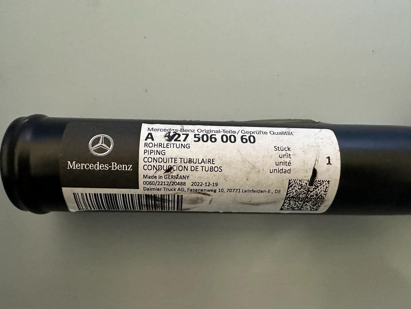 Original Mercedes Benz Rohrleitung A4275060060 NEU