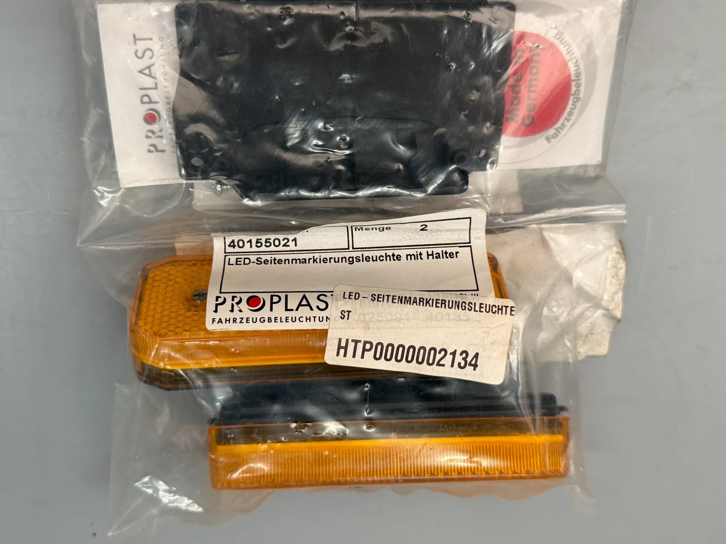 PROPLAST Fahrzeugbeleuchtung GmbH Seitenmarkierungsleuchte 2 ST 40155021 NEU