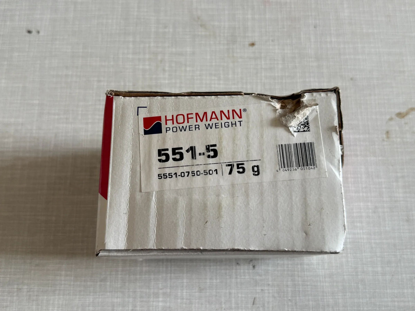 Original WEGMANN automotive GmbH Klebegewicht Typ 551, 75g, Blei, Silber 10st