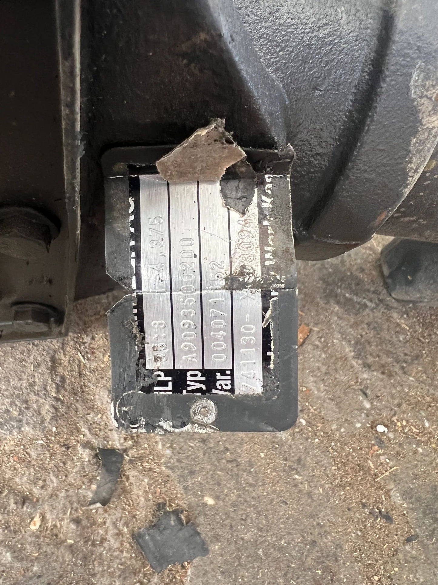 Original Mercedes-Benz Sprinter Achse komplett A9093500200