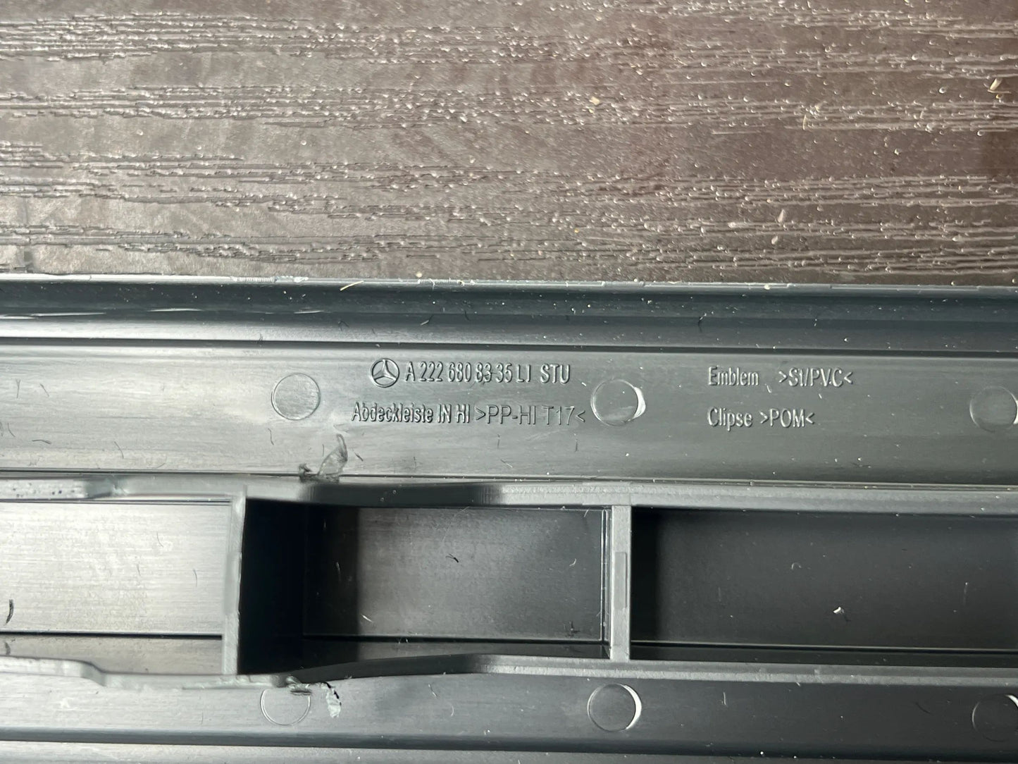 Mercedes Benz S-Klasse W222 Einstiegsleiste Schutzleiste h.links A2226808335