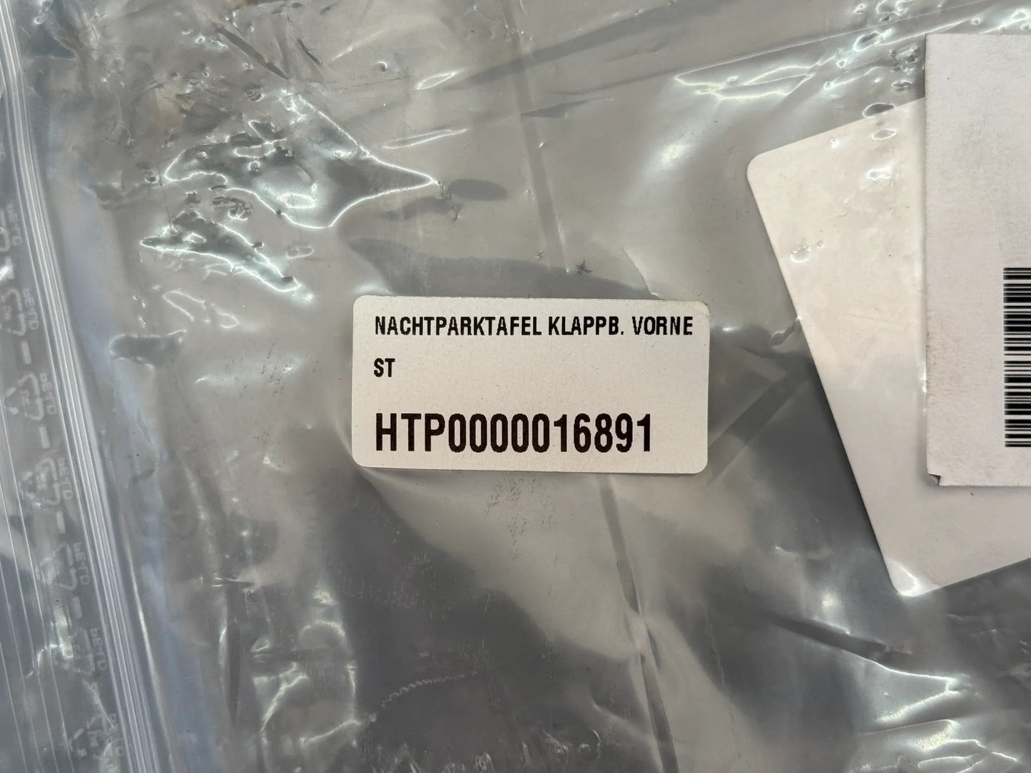 Pinter Signum GmbH Nachtparktafel Typ 3 mit Scharniere und Drehverschluss N2001
