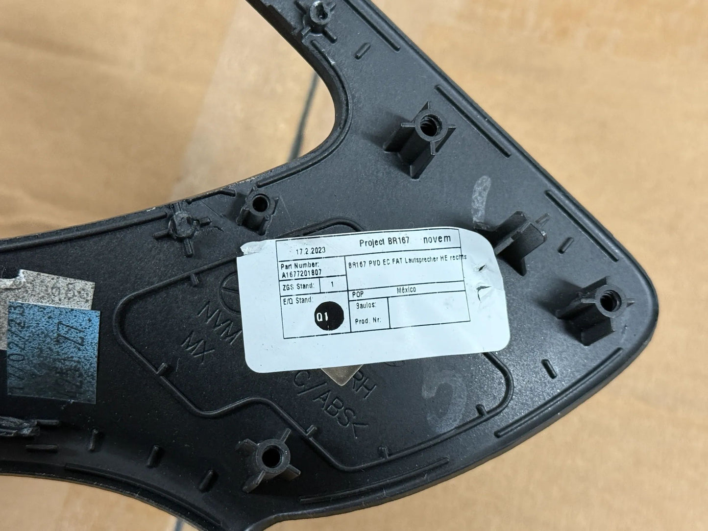 Mercedes Benz X167 GLS Zierleiste Türverkleidung Rechts A1677201807 NEU