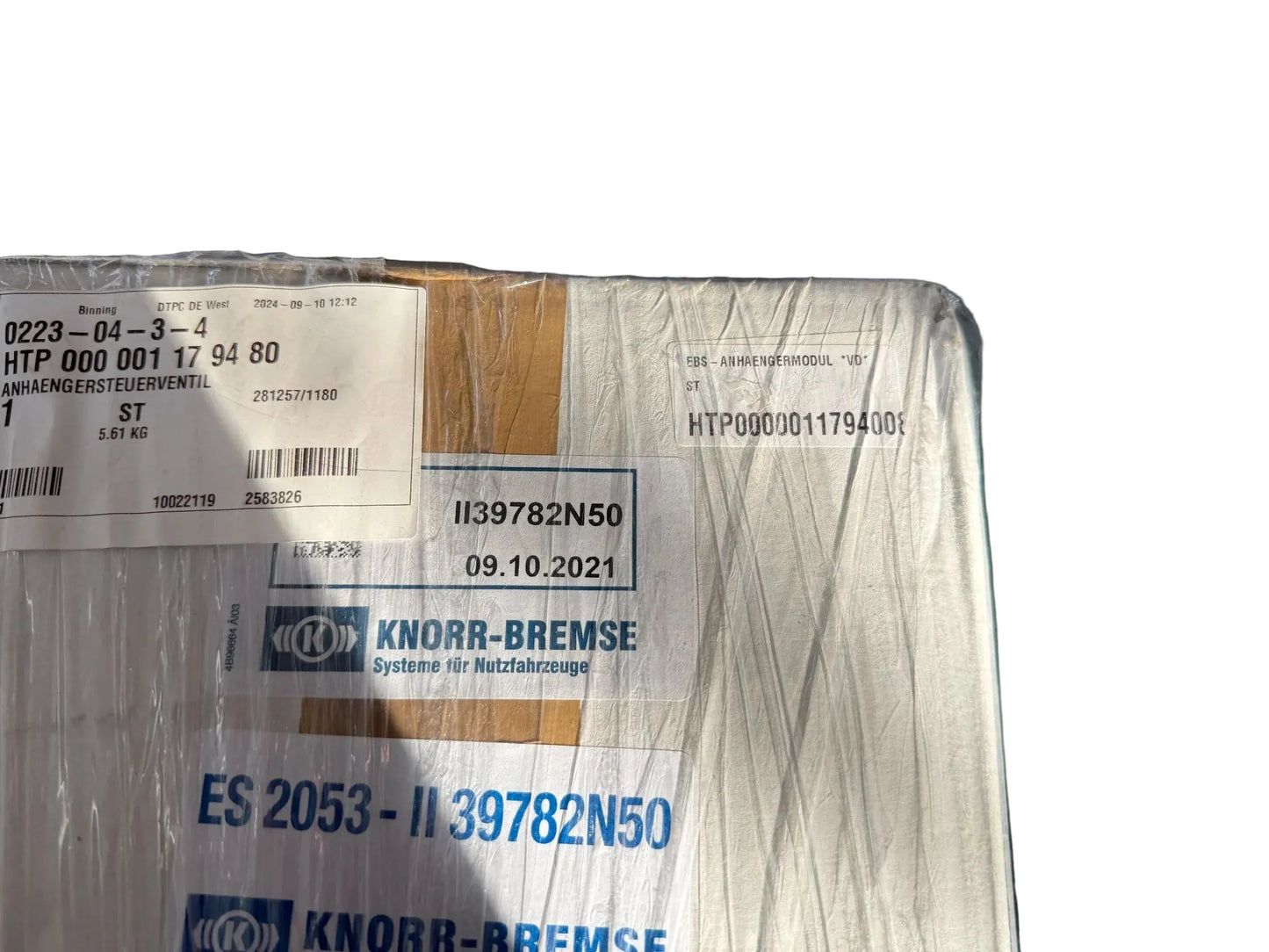Original KNORR-BREMSE EBS-Anhängermodul II39782N50 NEU
