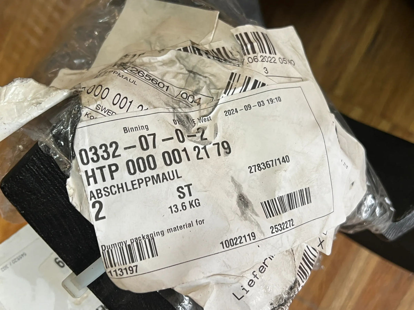 ORIGINAL Ringfeder Abschleppmaul HTP0000012179 NEU