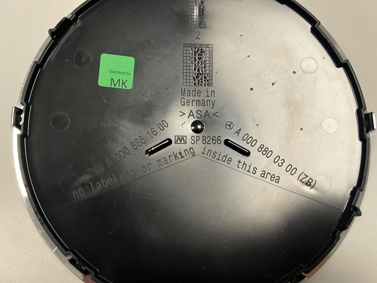 ORIGINAL Mercedes Benz Stern Grundplatte A0008800300 / A0008881600 NEU