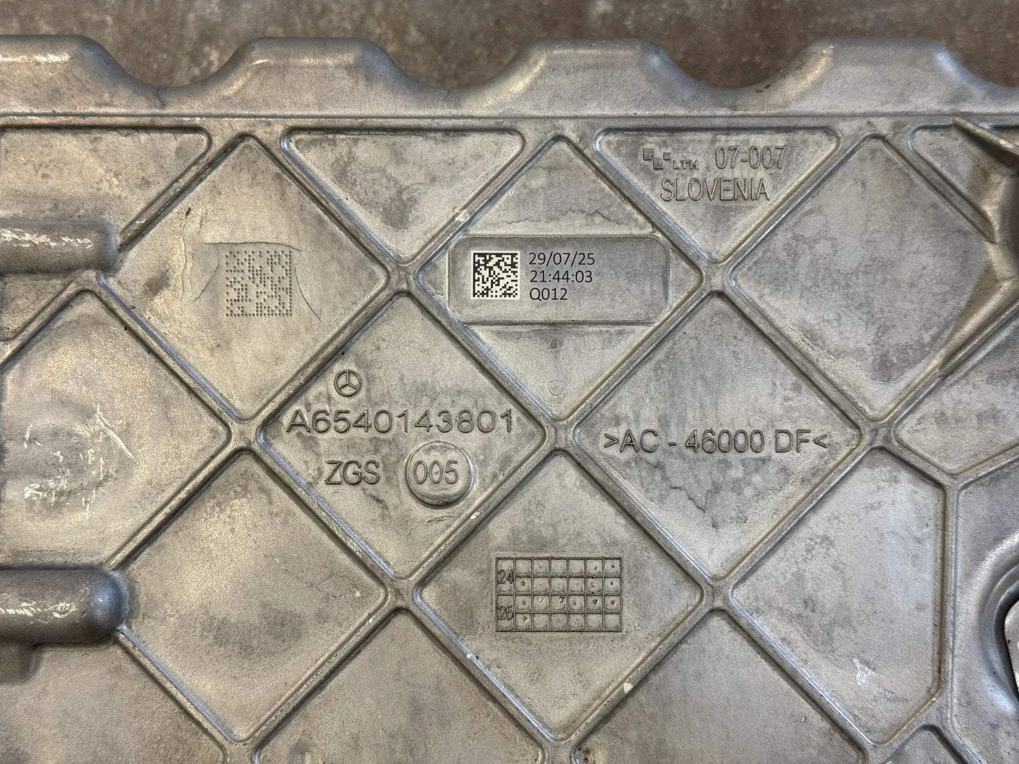 Original Mercedes-Benz OM 654 Ölwanne A6540143801 NEU