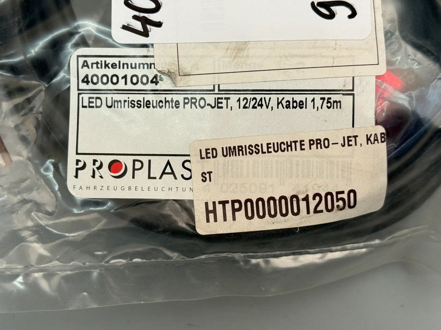 Original PROPLAST Fahrzeugbeleuchtung GmbH Umrissleuchte 40001004 NEU