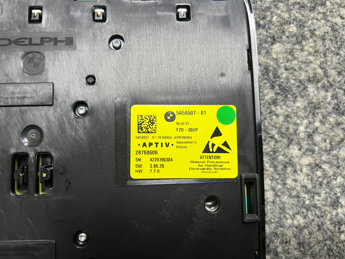 Original BMW Funktionszentrum Dach 5A5A507 61315A5A507 NEU