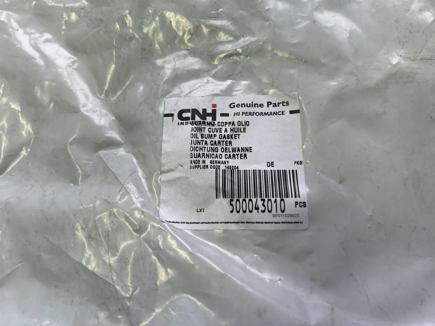 Original Iveco CNH Dichtung Ölwanne 500043010 NEU