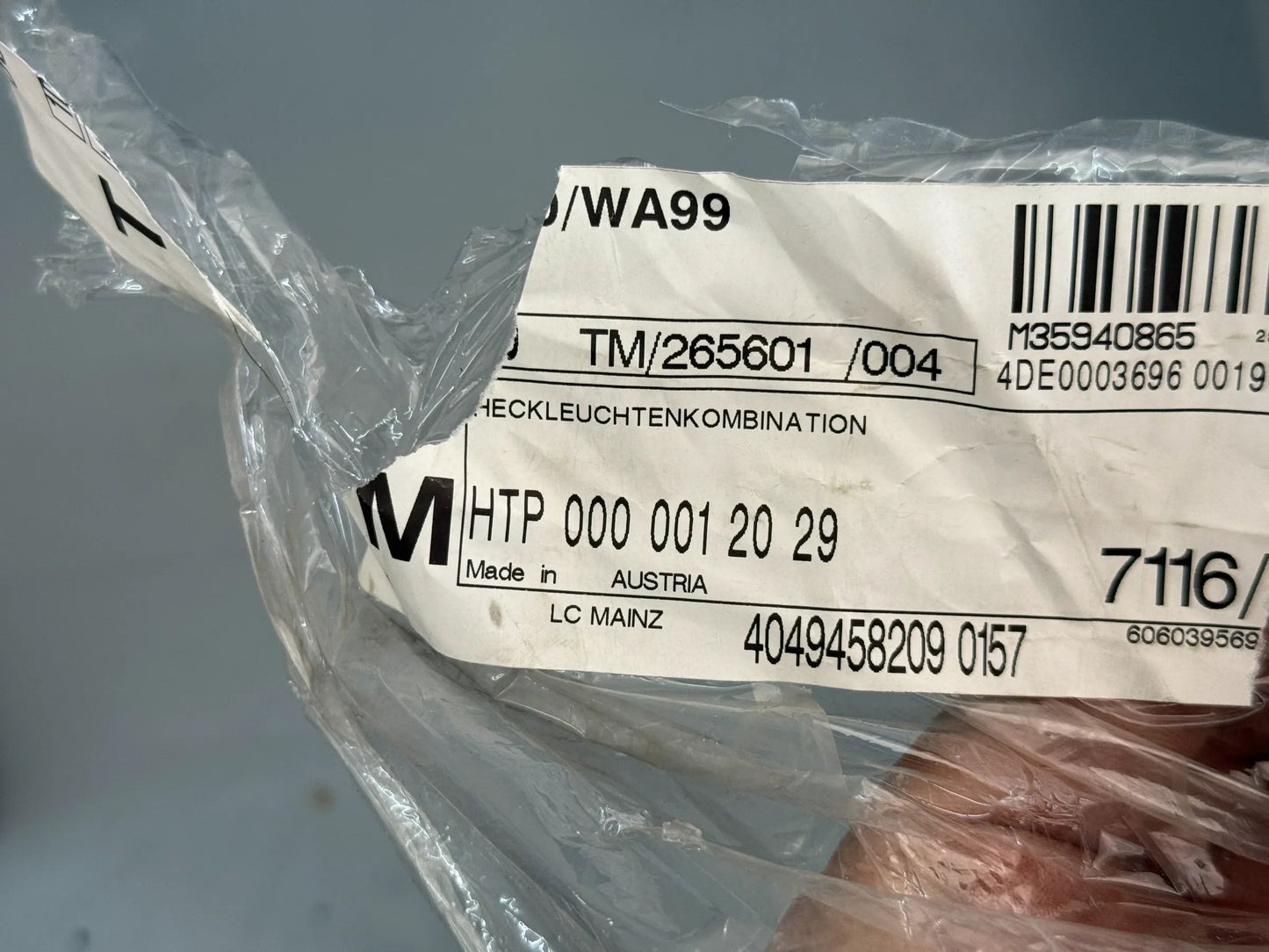 PROPLAST Fahrzeugbeleuchtung GmbH Heckleuchte ECOPOINT II rechts 40290012 NEU
