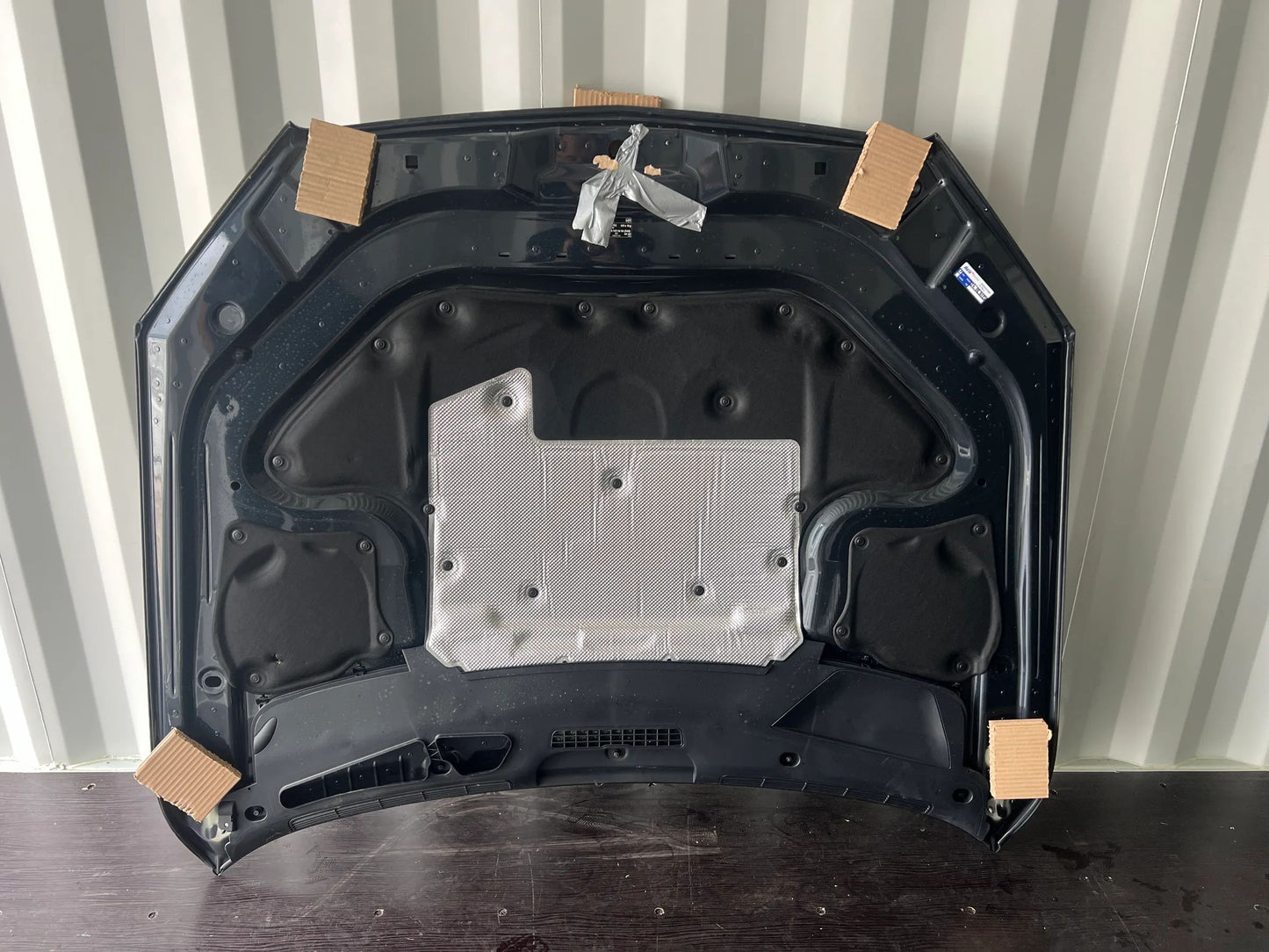 Original Mercedes-Benz S-Klasse W222 Motorhaube 5998 BLAUANTHRAZIT Metallic