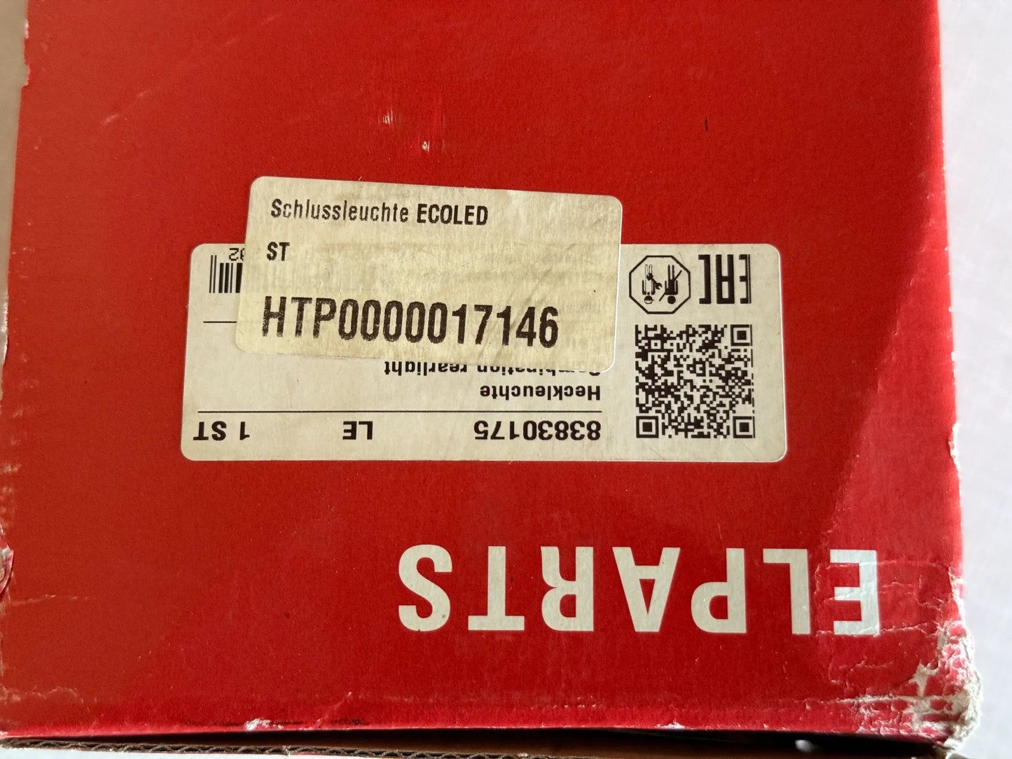 Original Herth+Buss Fahrzeugteile GmbH & Co. KG Heckleuchte rechts 83830175 NEU