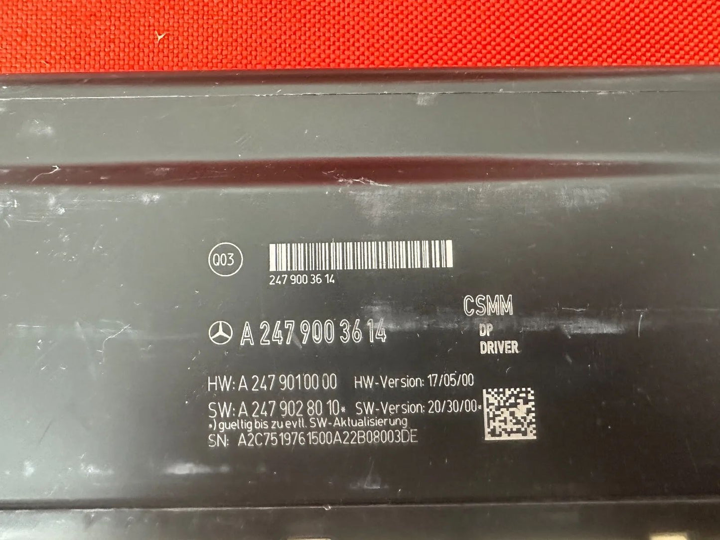 ORIGINAL Mercedes-Benz GLA H247 Sitzsteuergerät vorne links A2479003614 NEU