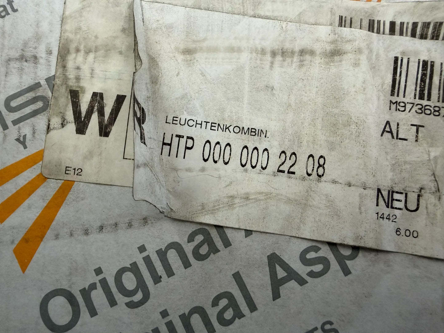 Original Aspöck Systems GmbH Leuchte Europoint II Links 25-6000-701 NEU