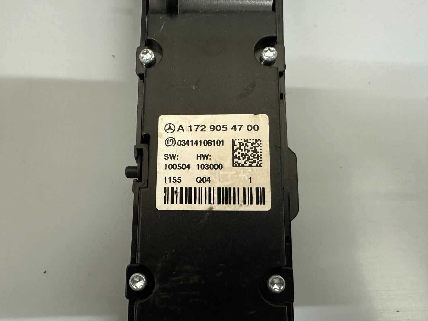 Original Mercedes Benz SLC/SLK R172 Schalter Oberes Bedienfeld A1729054700 NEU