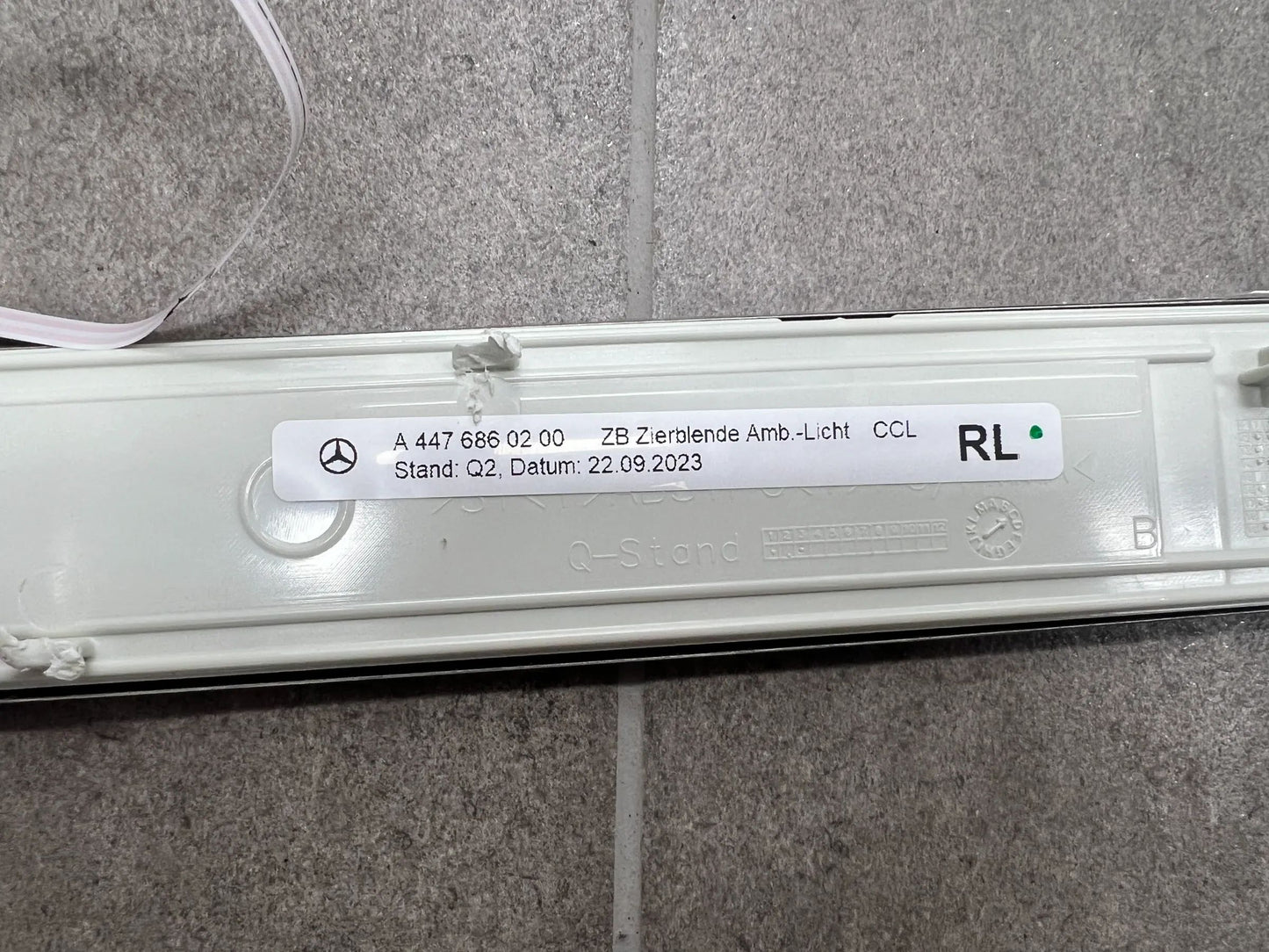 Mercedes-Benz W447 V-Klasse Einstiegsleiste/Zierblende Beleuchtung A4476860200