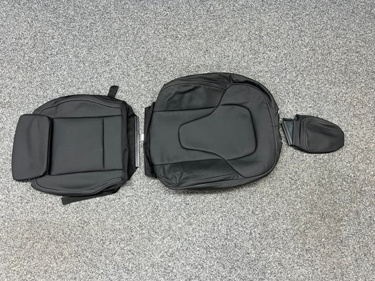 2 X Mercedes-Benz V-Klasse/Vito W447 Sitzbezug Komplett NAPPA-LEDER Schwarz NEU