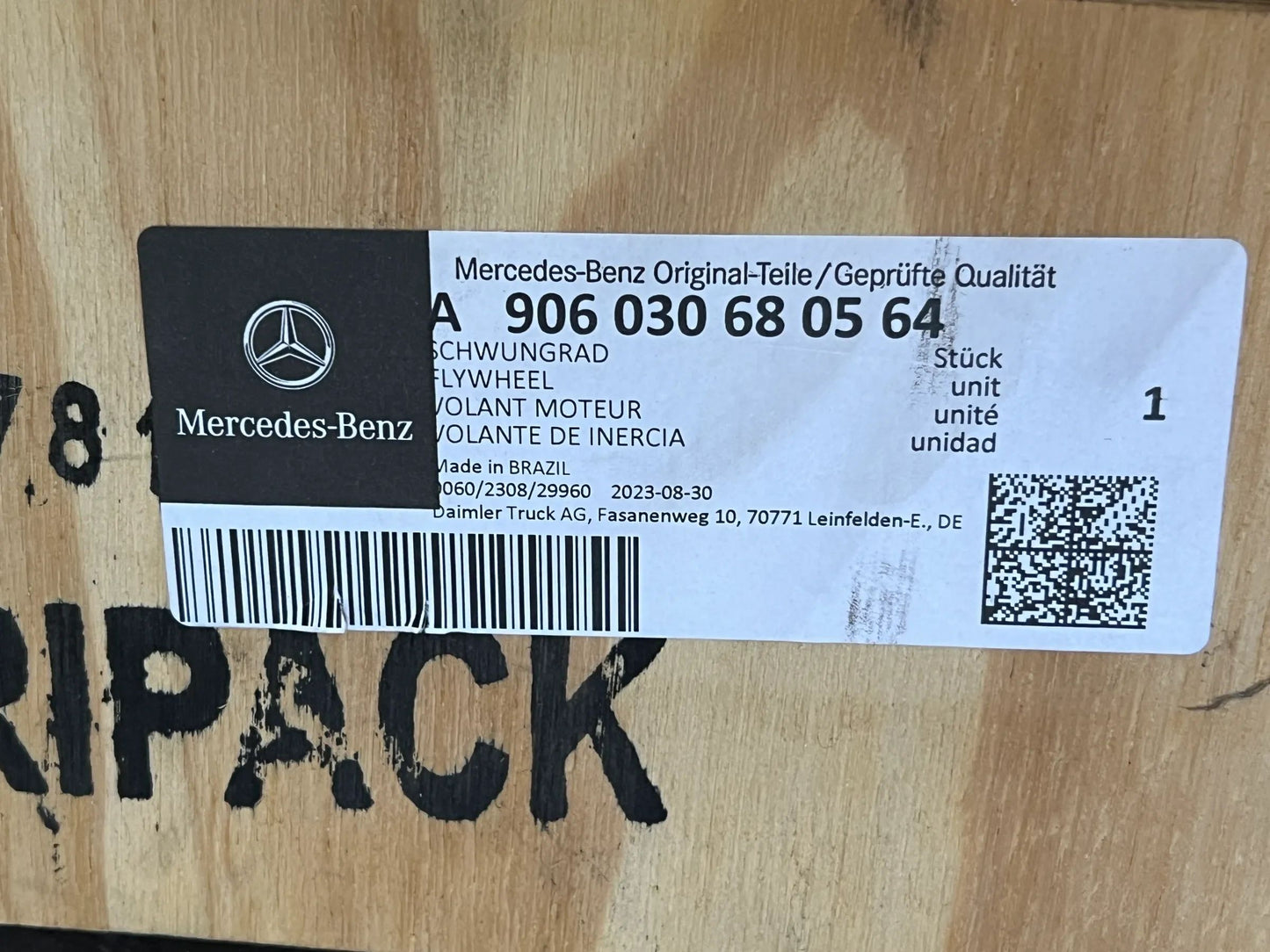 Original Mercedes-Benz Schwungrad A906030680564 NEU