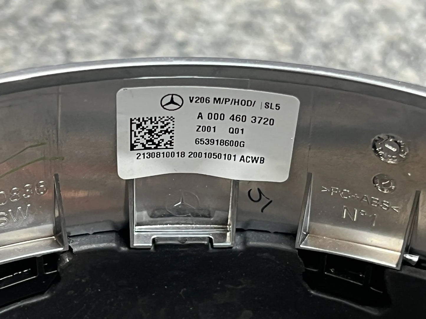 ORIGINAL Mercedes Benz W447 V-Klasse/Vito FACELIFT Leder-Lenkrad A0004603720 NEU