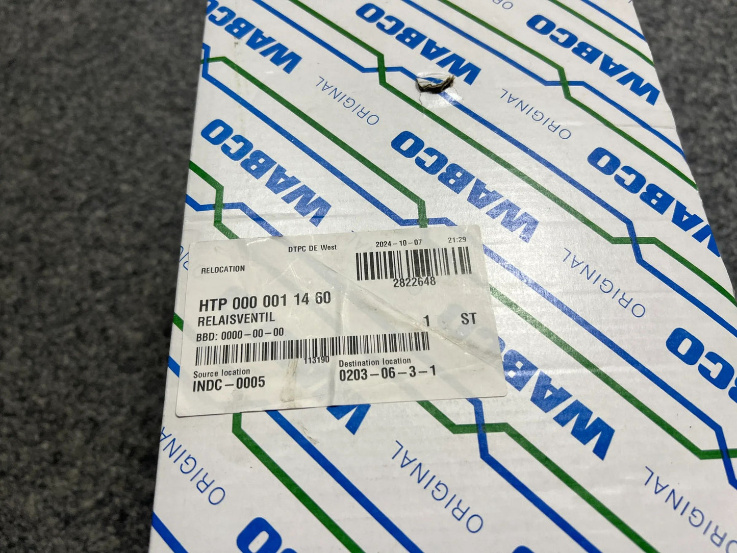 Original WABCO Reparatursatz (Repair Kit) EBS-Modulatorventil 4802079212 NEU
