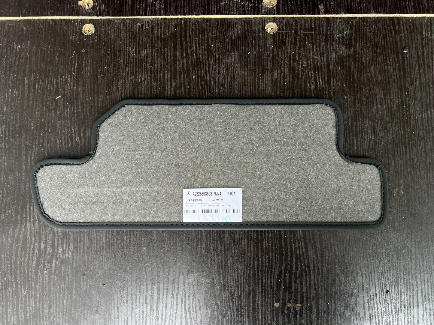 Original Mercedes-Benz SL 63 AMG W232 AMG-Fußmatten HL+RL A2326802903 NEU