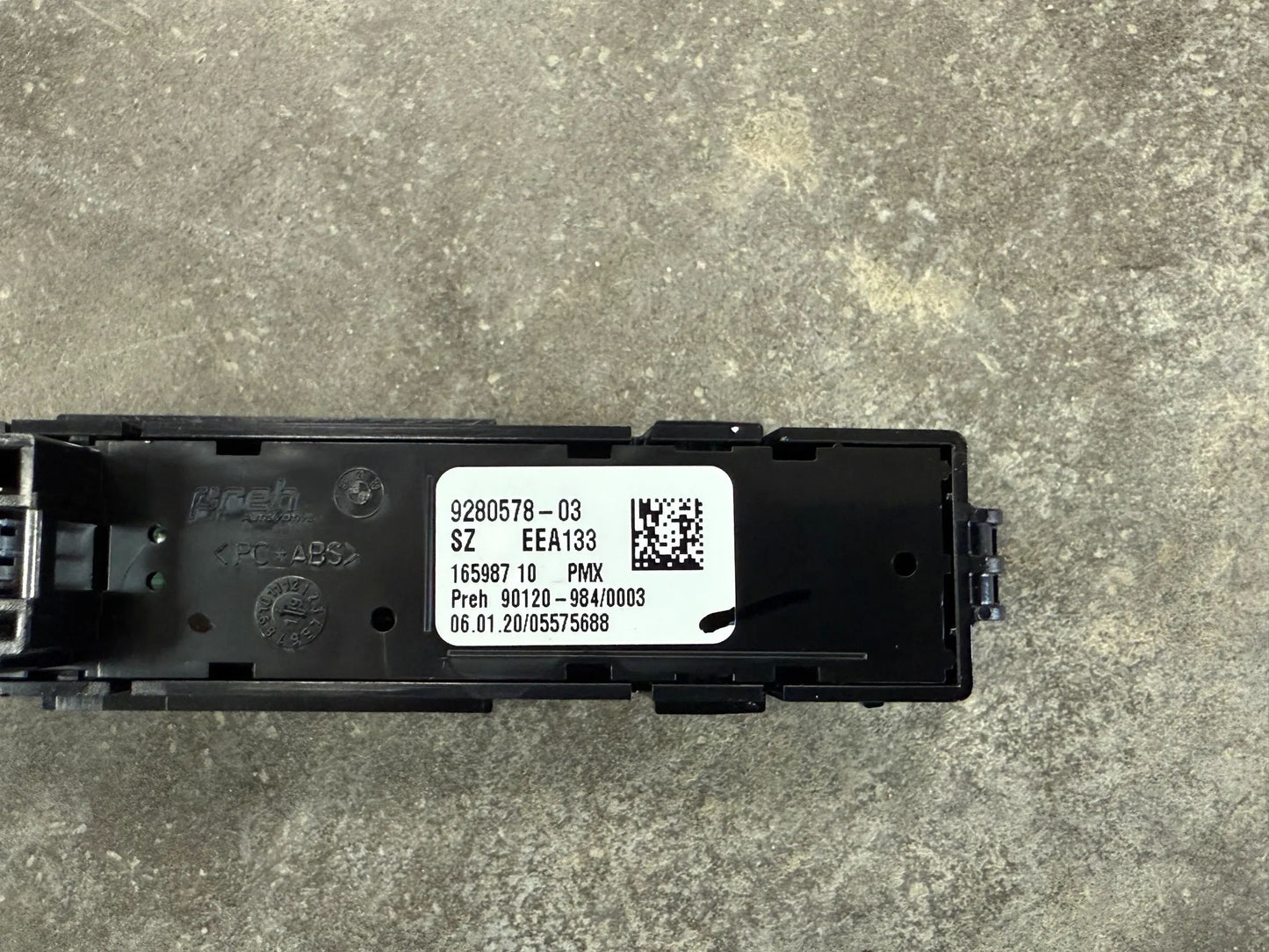 Original BMW i12 i15 i8 Bedieneinheit Mittelkonsole 9280578 61319280578 NEU