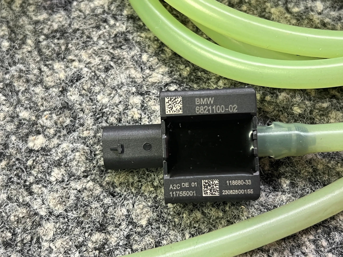 Original BMW Sensor Fußgängerschutz PTS Crashsensor 6821100 NEU