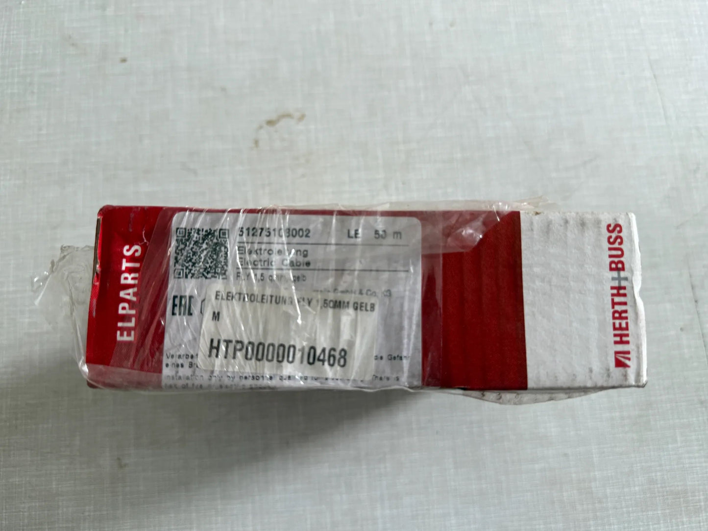 Original Herth+Buss Fahrzeugteile GmbH & Co. KG Elektrokabel 50m 51275108002 NEU