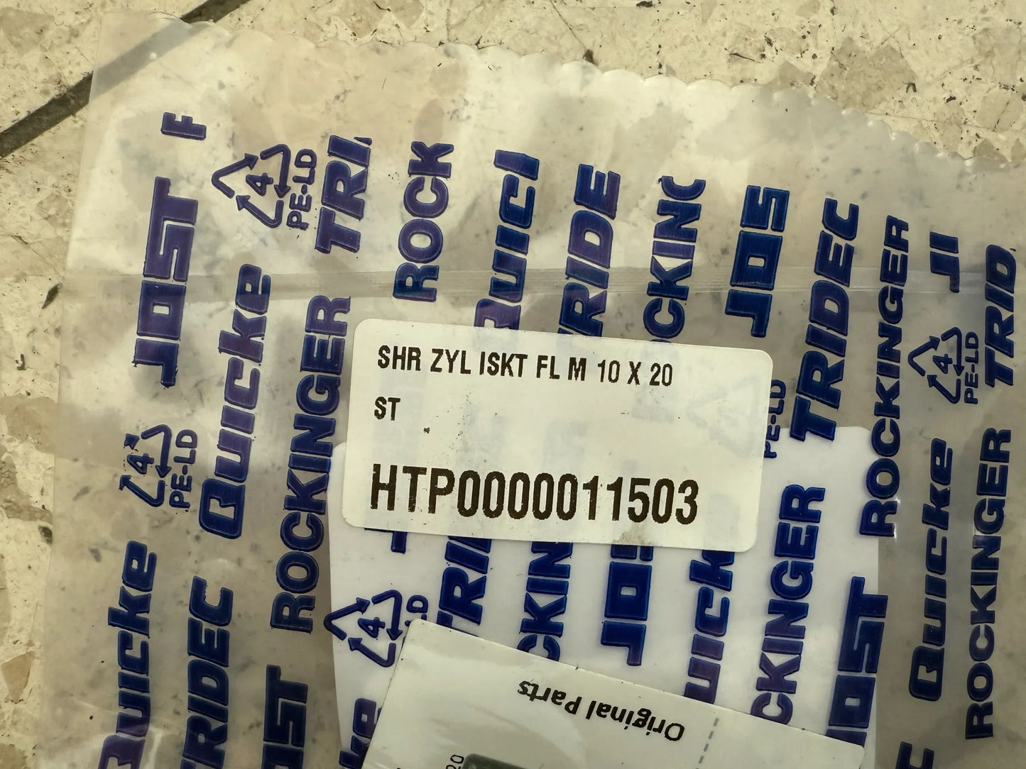 Original JOST-Werke Zylinderschraube Befestigungsschraube M10 x 20 SK312155 NEU