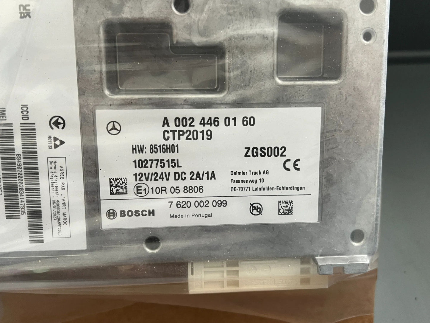 Original Mercedes-Benz Steuergerät SG Telematik A0024460160 0028 NEU