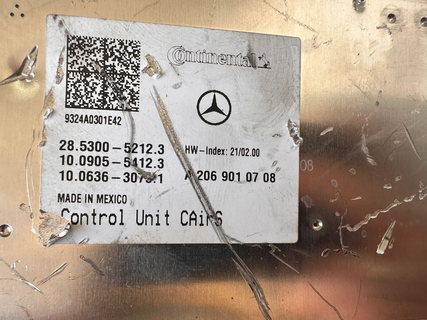 Original Mercedes-Benz C-Klasse W206 Kompressor Air Suspension A2069010708 NEU