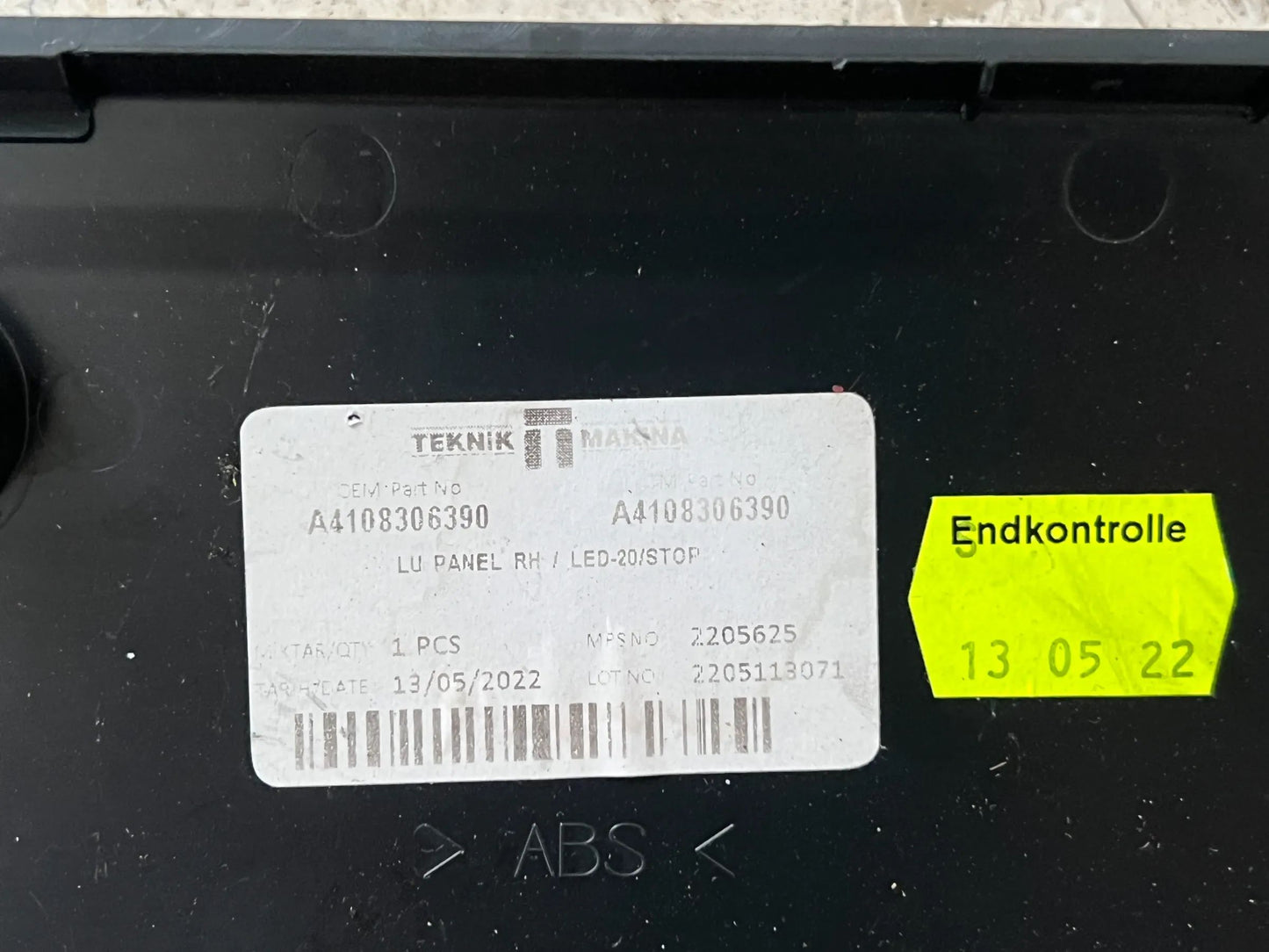 Original Mercedes-Benz Licht LH A4108306390 NEU