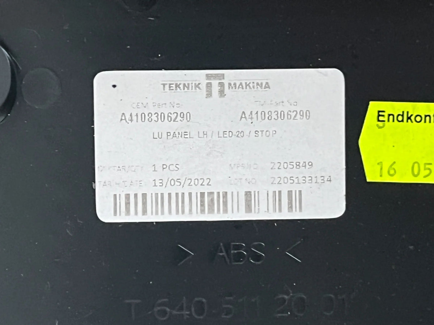 Original Mercedes-Benz Licht LH A4108306290 NEU