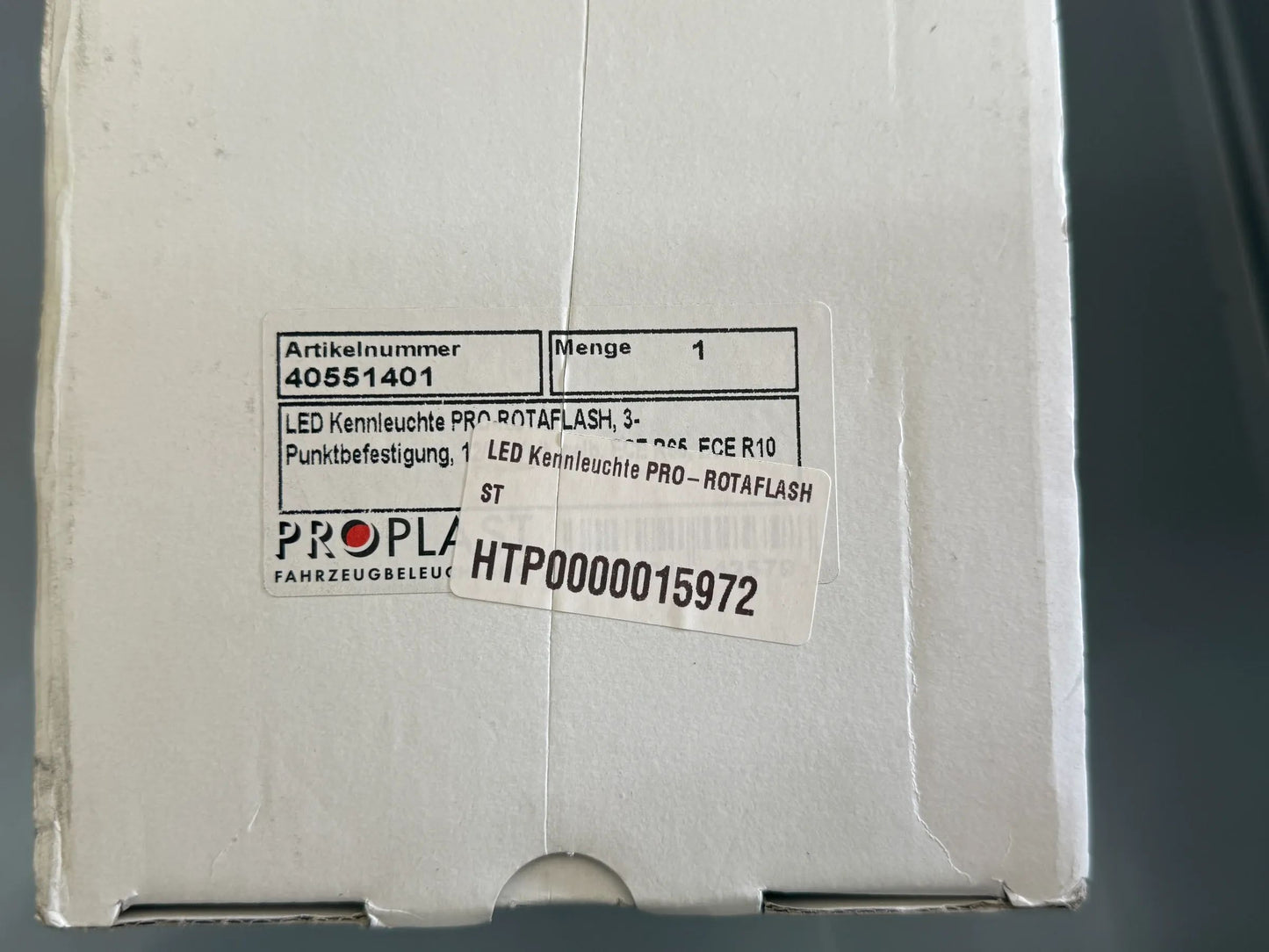Original PROPLAST Fahrzeugbeleuchtung GmbH Kennleuchte PRO-ROTA-FLASH 40551400