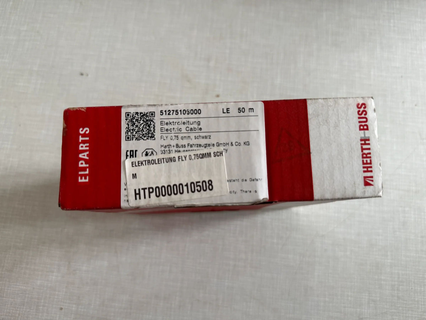 Original Herth+Buss Fahrzeugteile GmbH & Co. KG Elektrokabel 50m 51275106000 NEU