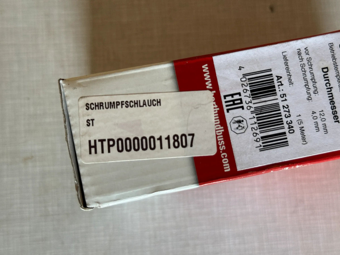 Original Herth+Buss Fahrzeugteile GmbH & Co. KG Schrumpfschlauch 5m 51273340