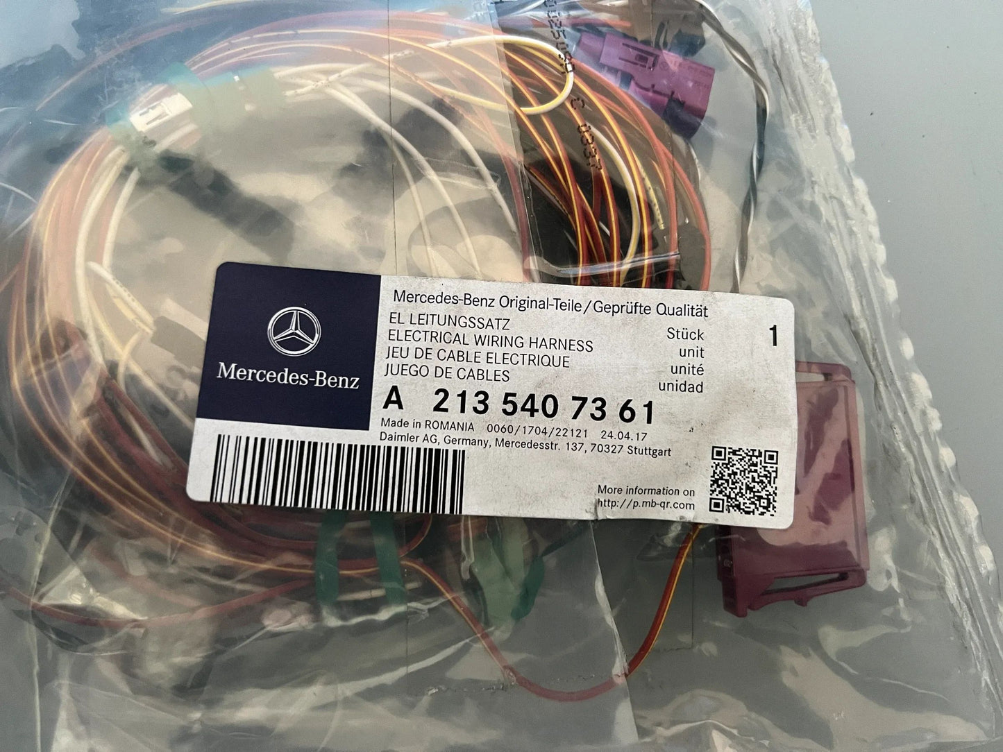 Original Mercedes-Benz W213/257 Elektrischer Leitungssatz A2135407361 NEU