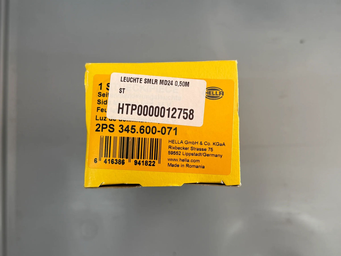 Original Hella Seitenmarkierungsleuchte 2PS 345 600-071 NEU