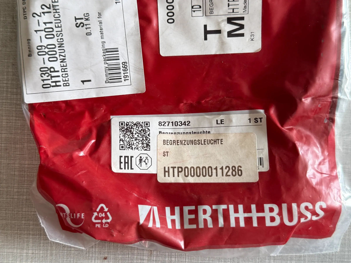 Original Herth+Buss Fahrzeugteile GmbH & Co. KG Begrenzungsleuchte 82710342 NEU
