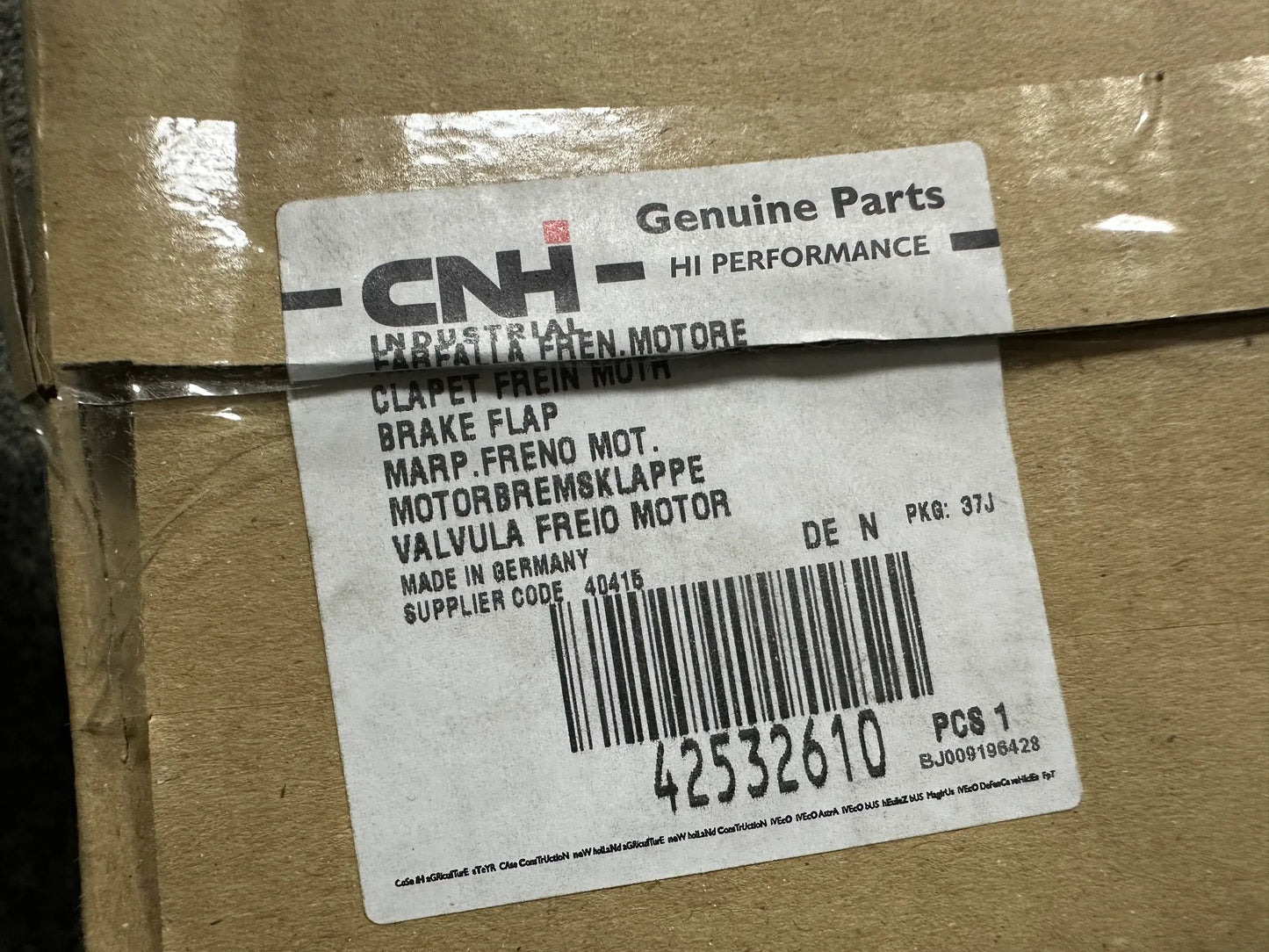 Original IVECO Motorbremsklappe 42532610 NEU