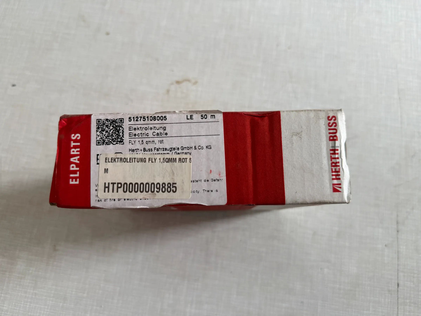 Original Herth+Buss Fahrzeugteile GmbH & Co. KG Elektrokabel 50m 51275108005 NEU