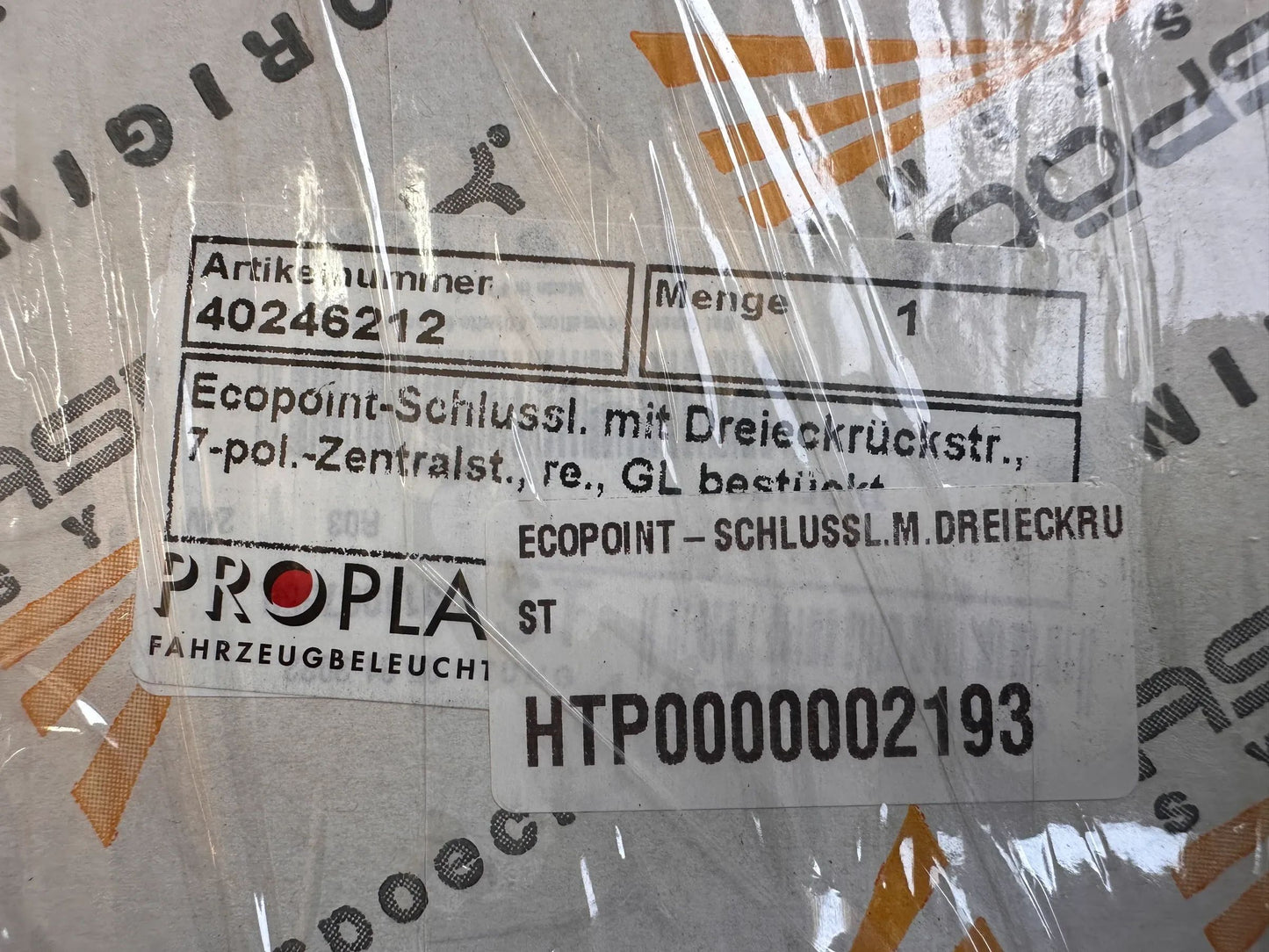 PROPLAST Fahrzeugbeleuchtung GmbH Heckleuchte ECOPOINT Rechts 40246212 NEU