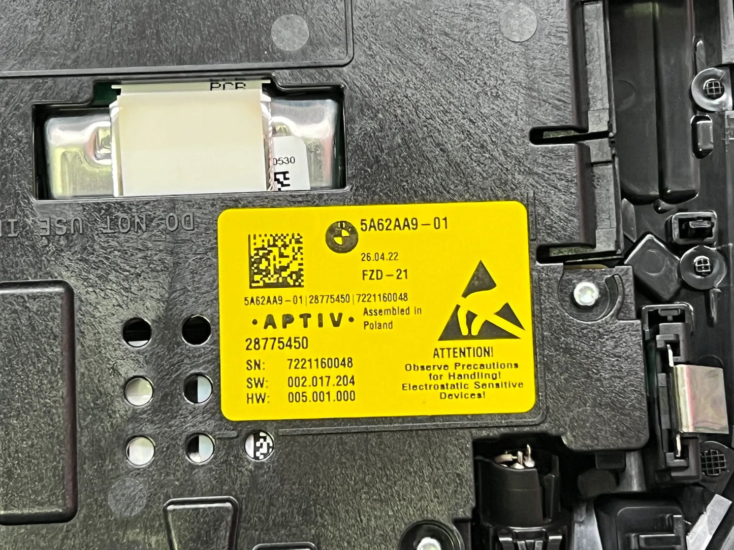 Original BMW i20 IX Funktionszentrum Dach 5A6D591 NEU