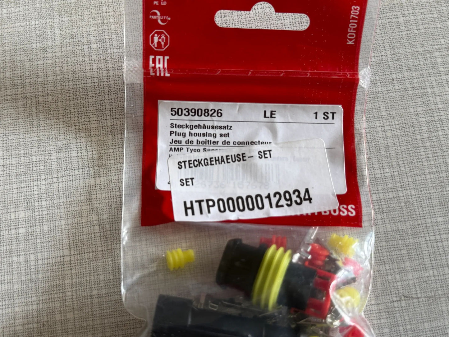 Original Herth+Buss Fahrzeugteile GmbH & Co. KG Steckgehäusesatz 50390826 NEU