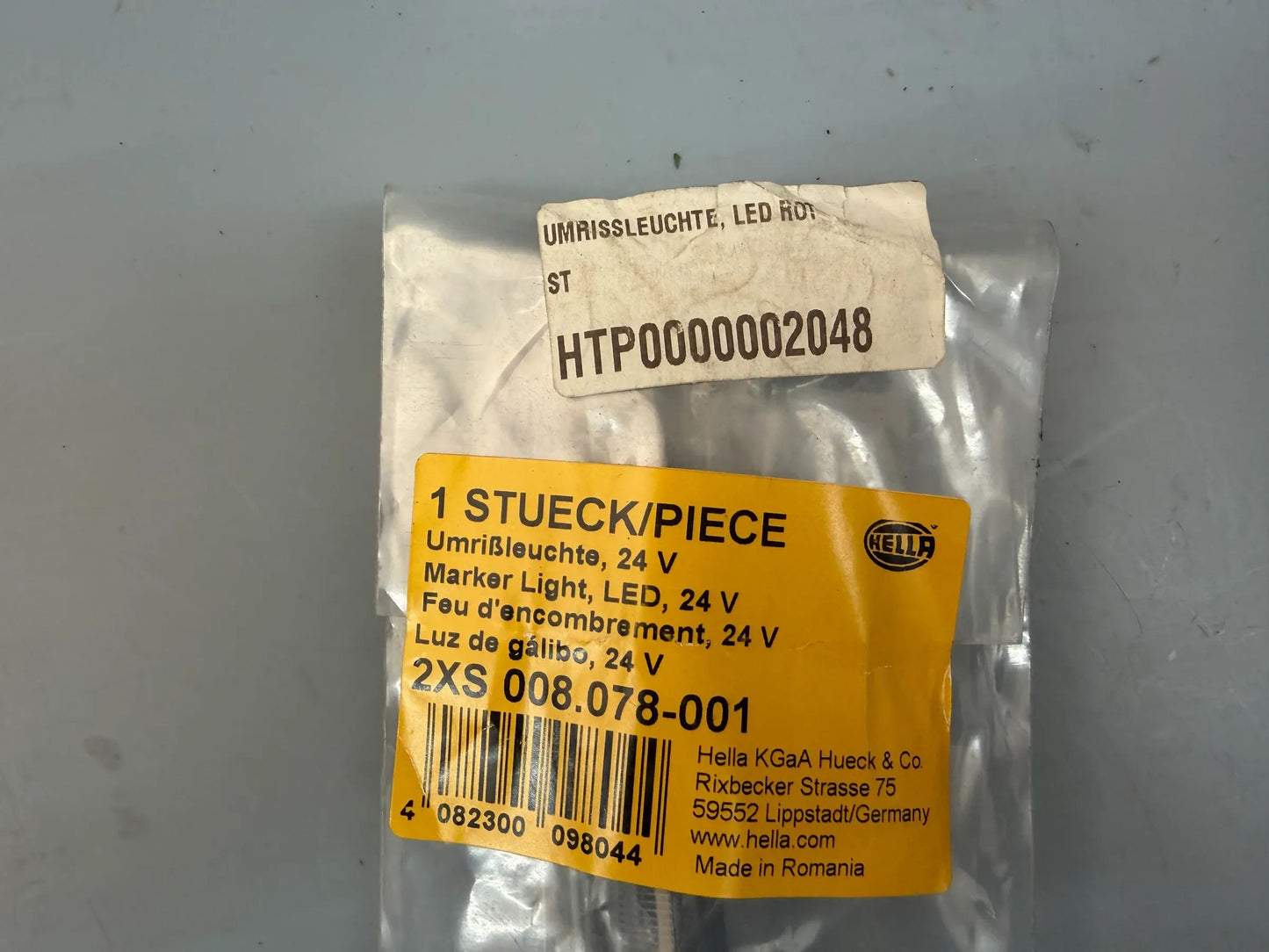 Original Hella Umrissleuchte 2XS 008 078-001 NEU