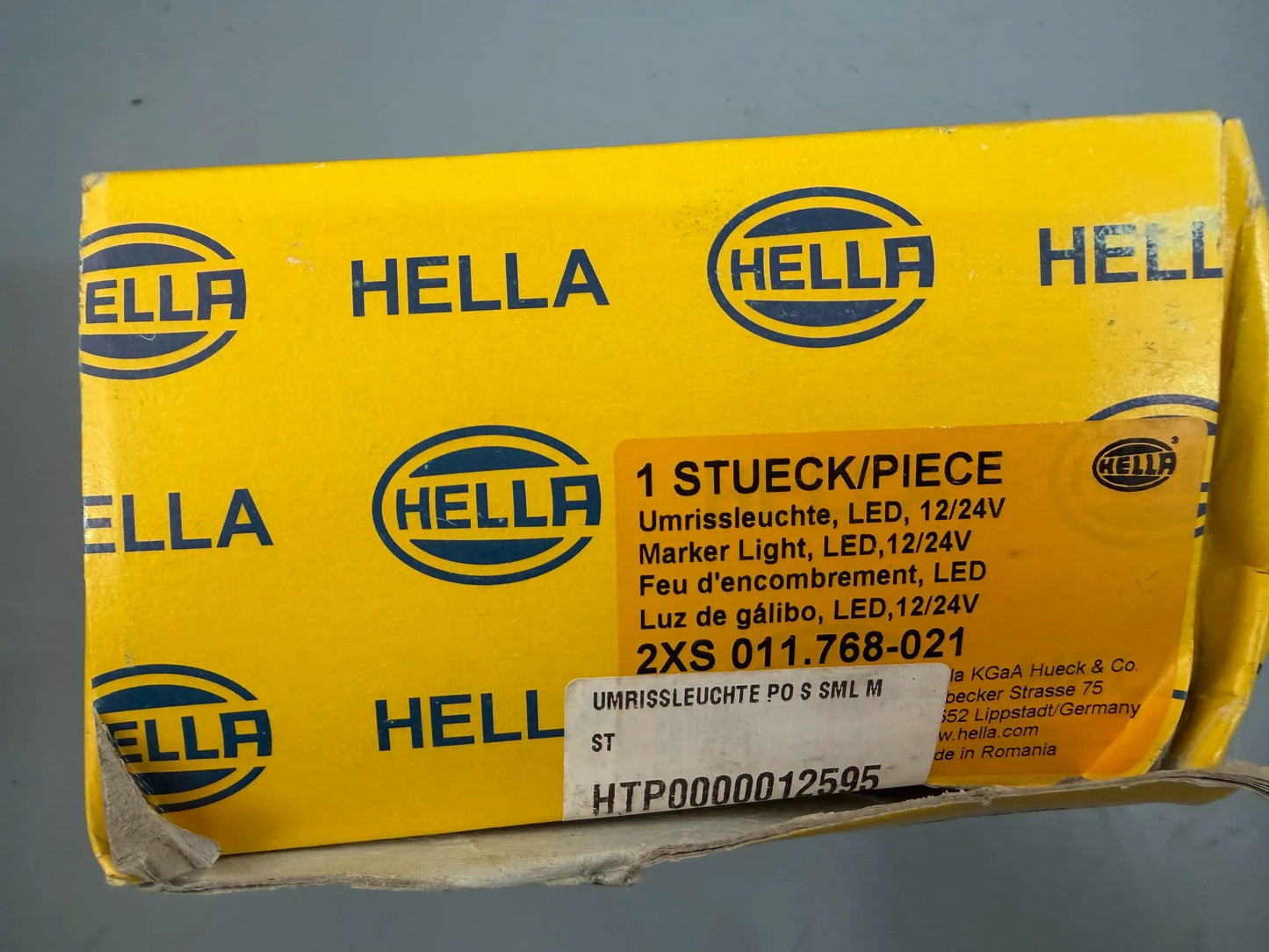 Original Hella Umrissleuchte 2XS 011 768-021 NEU