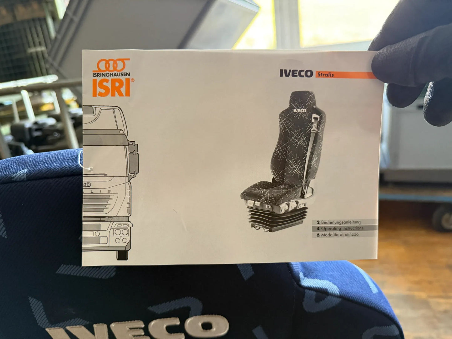 Original Iveco Starlis Sitz Pneumatisch 504237291 NEU