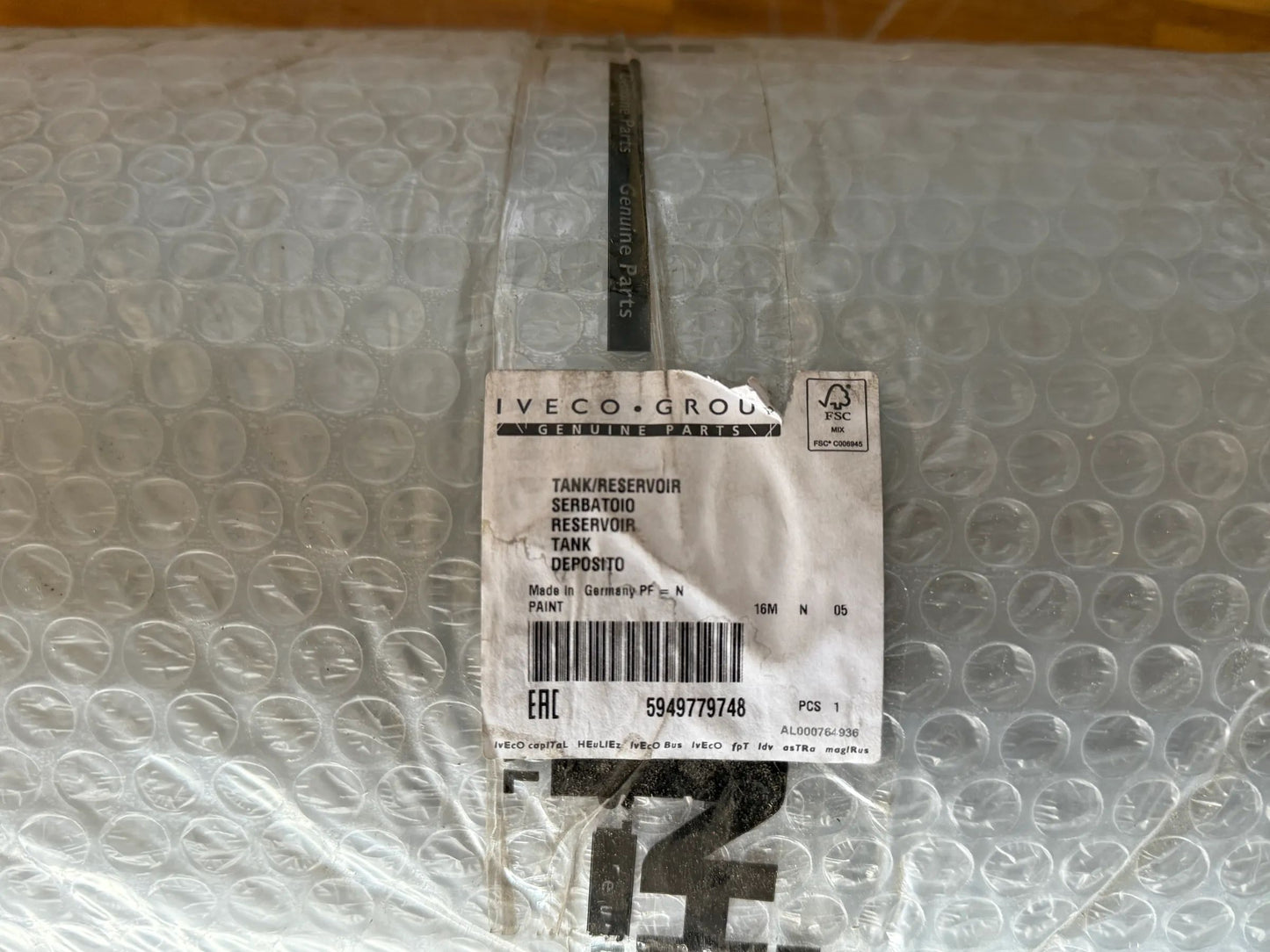ORIGINAL Iveco Tank 5949779748 NEU